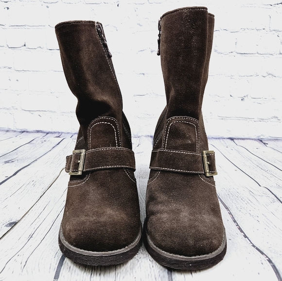 ROCKET DOG | wedge heel suede side zip boots - Picture 4 of 10